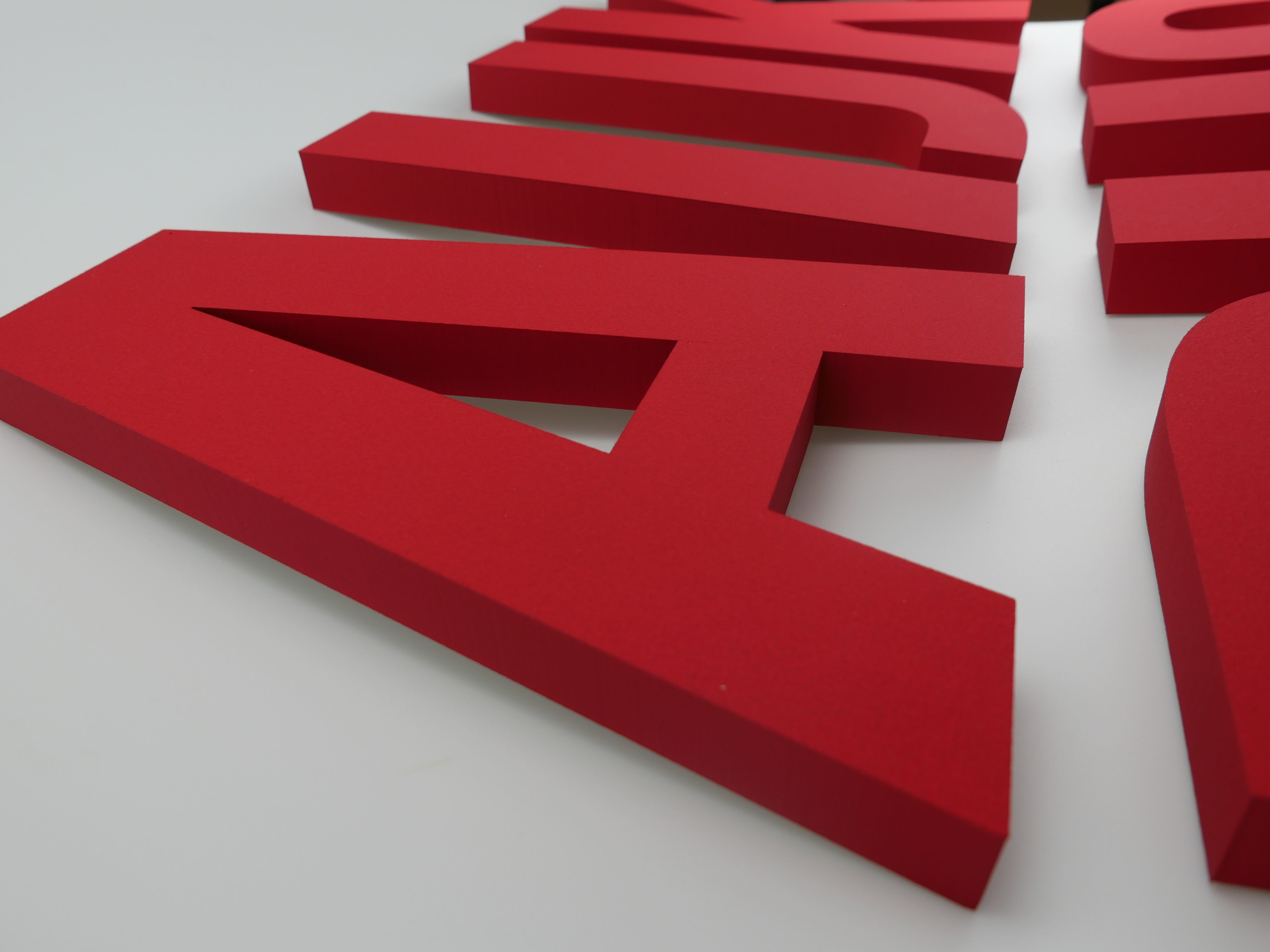 3D Nápis z tvrdeného polystyrénu: KULTÚRNY DOM (Bold)