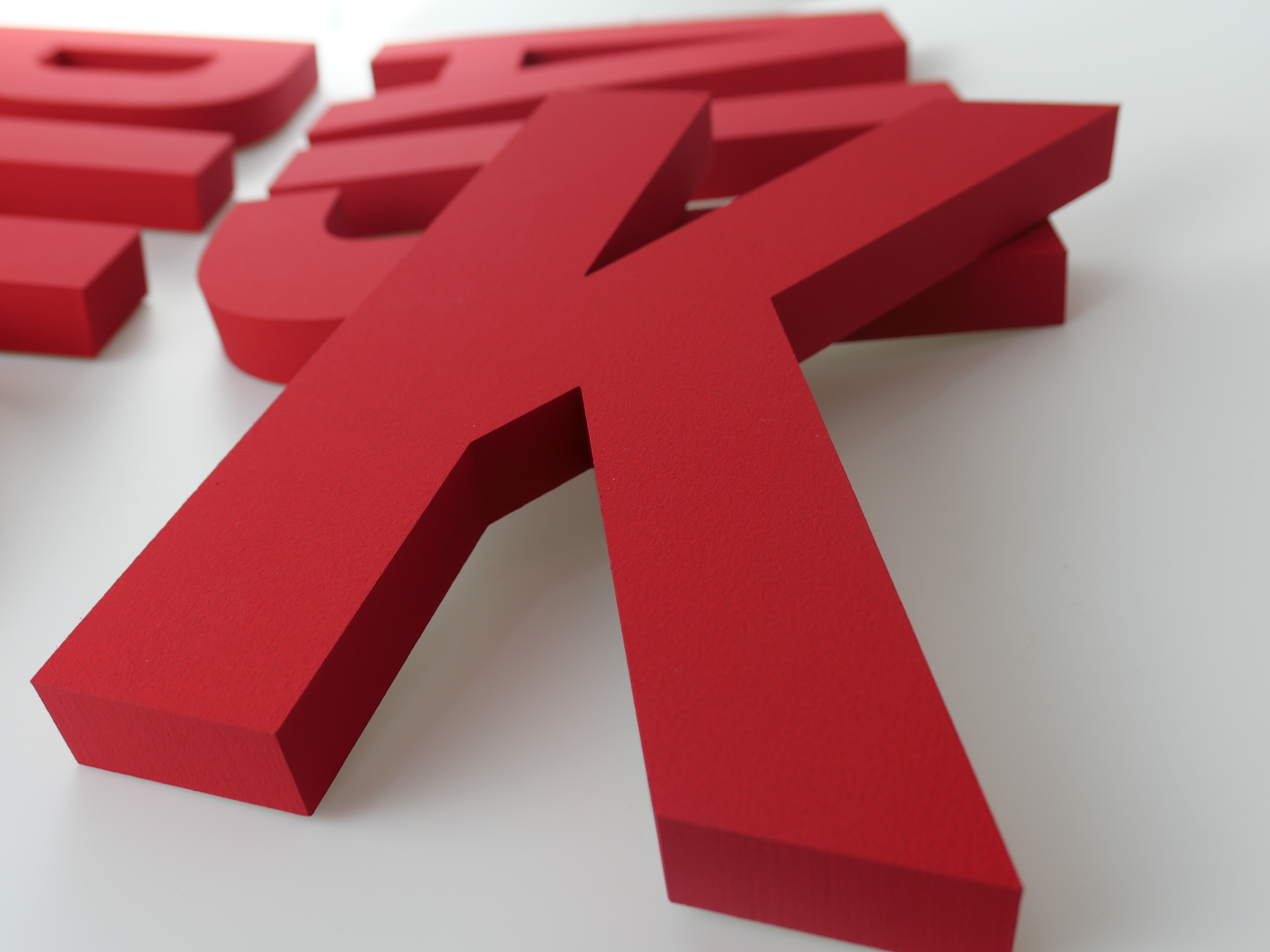 3D nápis z tvrdeného polystyrénu: Autoservis (Bold)