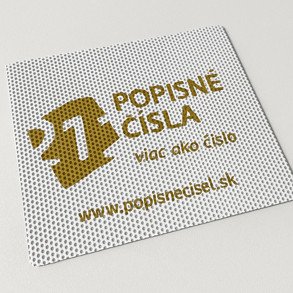 Tlač: Dierkovaná perforovaná fólia