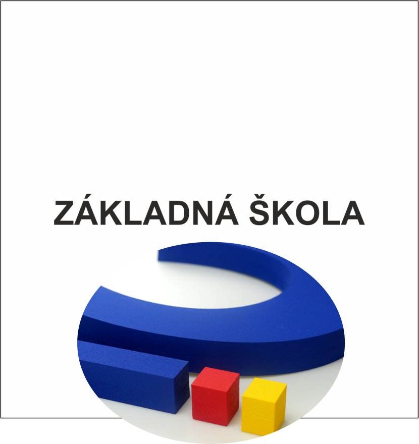 3D nápis z tvrdeného polystyrénu: Základná škola (Klasik)