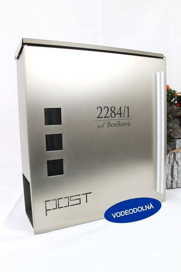 Poštová schránka BK.501.GW.N VODEODOLNÁ (gravír údajov podľa želania)