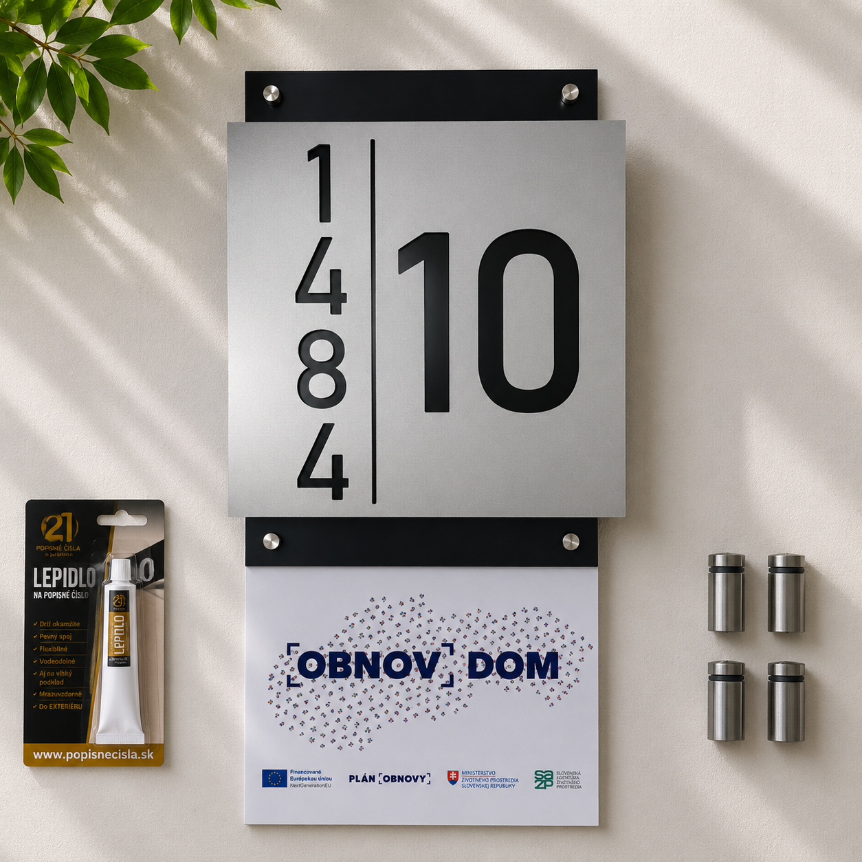 Číslo na dom: OBNOV DOM BEÁTA + LEPIDLO ZADARMO