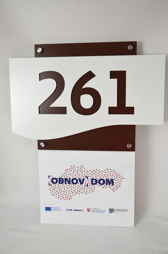 Číslo na dom: OBNOV DOM LOVČICA + LEPIDLO ZADARMO
