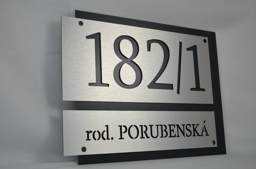 Popisné číslo: Menovka