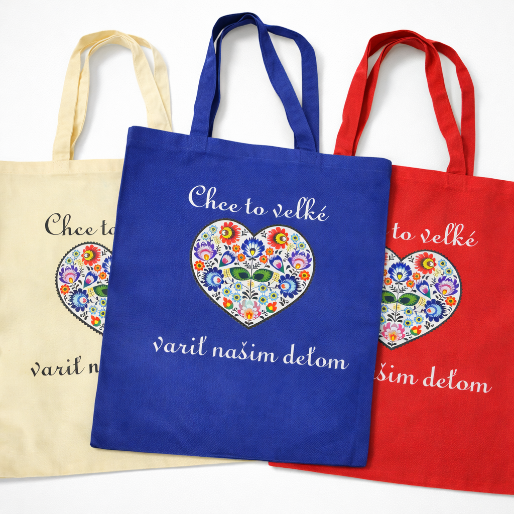 Nákupná taška pre pani kuchárku FOLK