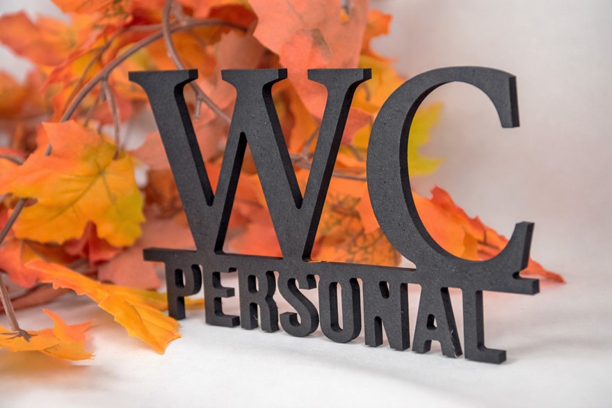 Označenie toaliet: WC personál