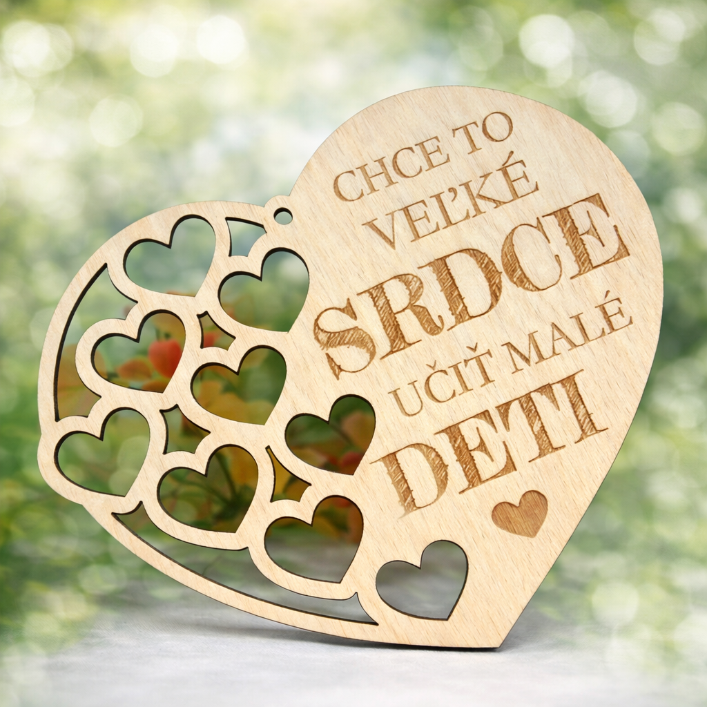 Srdiečko pre pani učiteľku: Chce to veľke srdce učiť malé deti