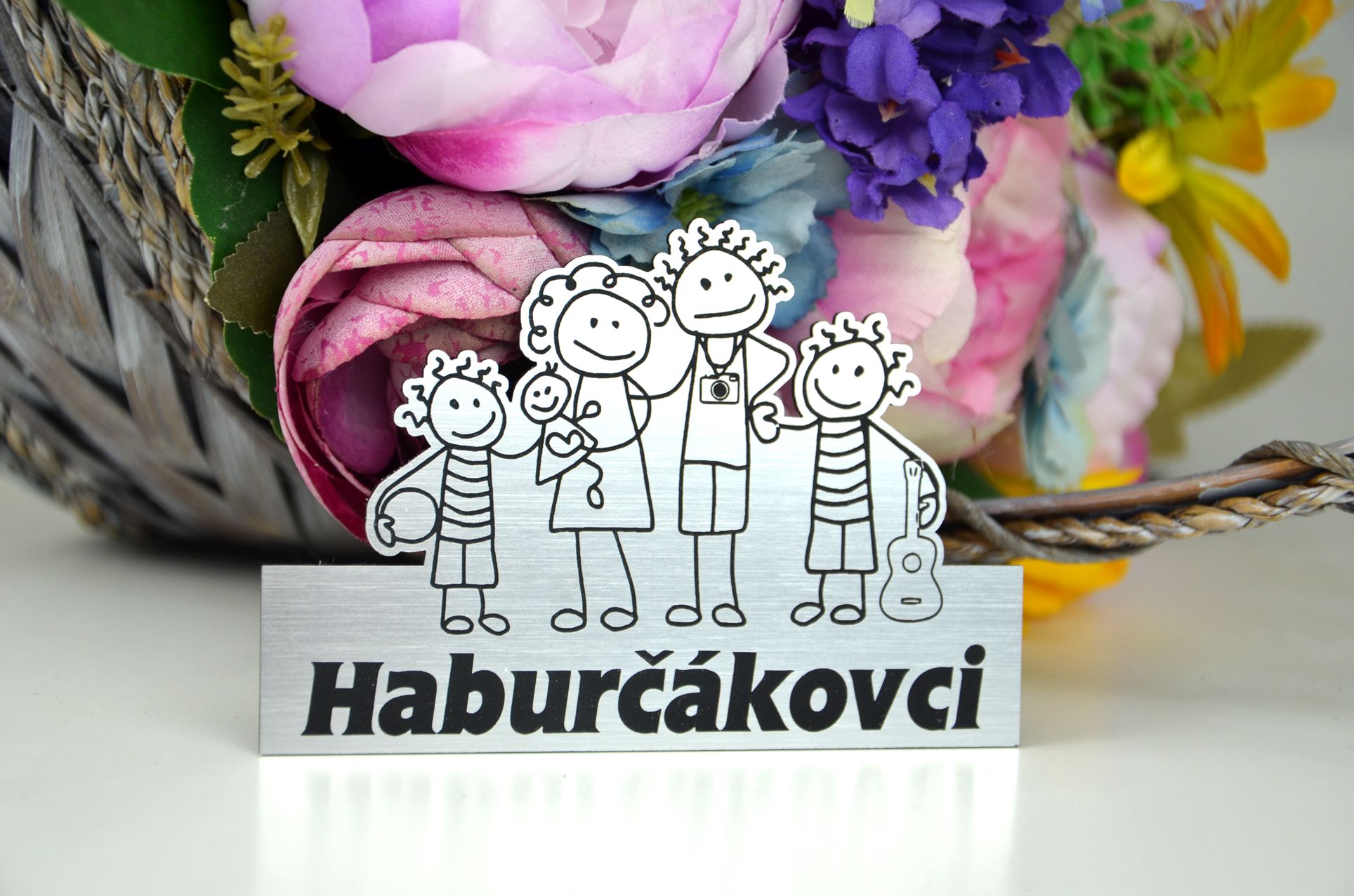 Menovka na dvere: RODINKA