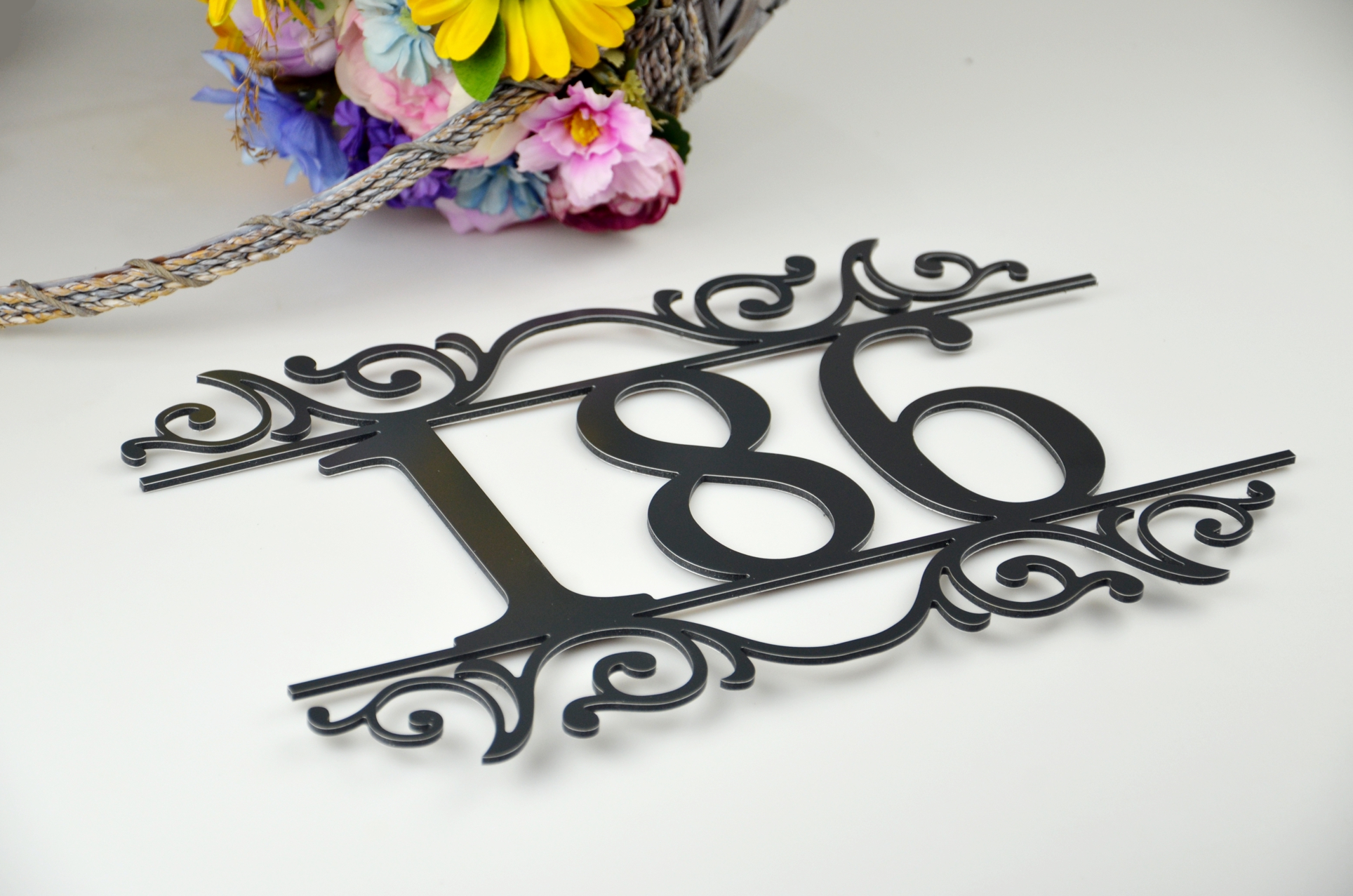 Číslo na dom Ornament: Modern