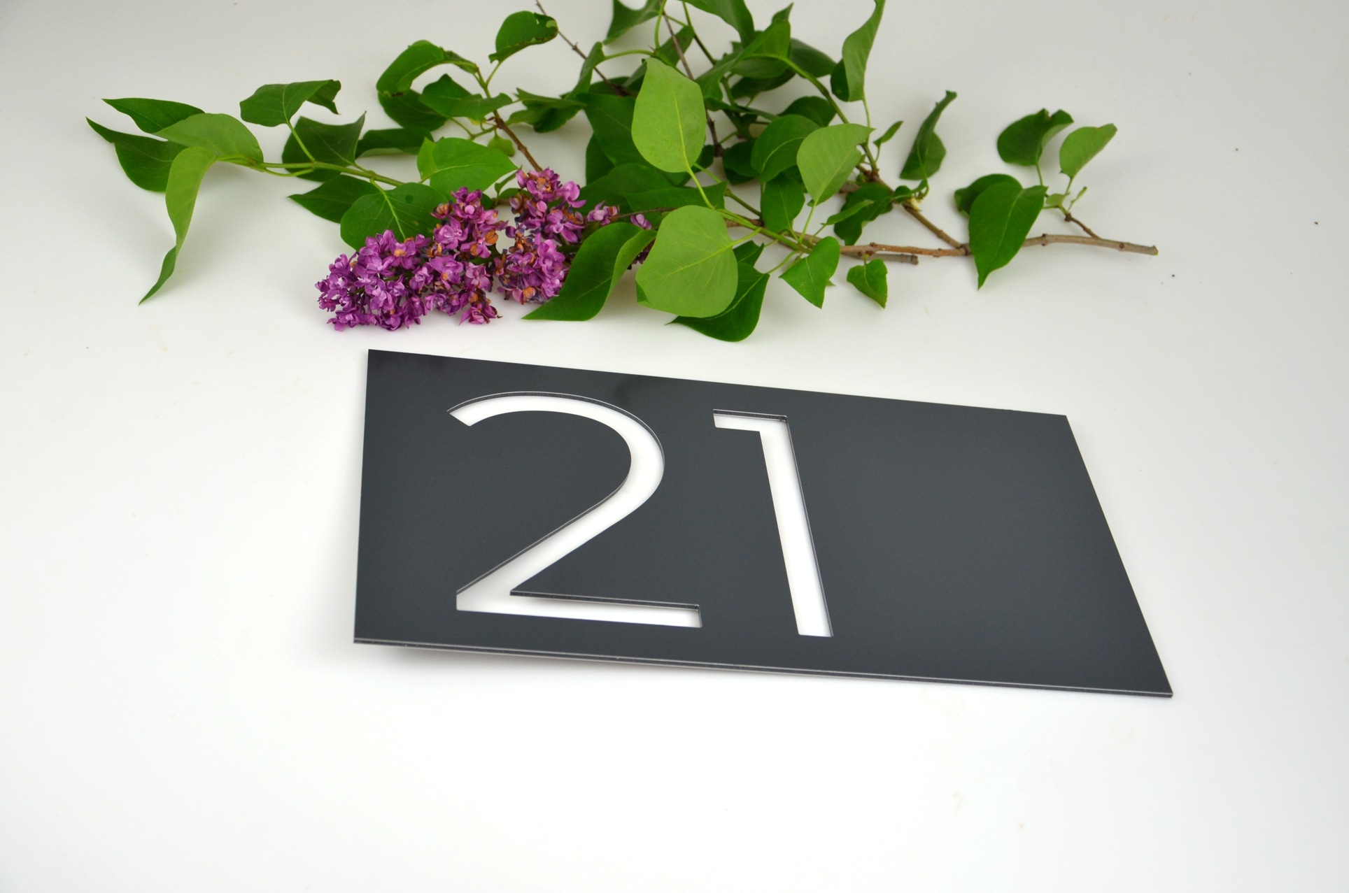 Číslo na dom: Obdĺžnik Premium