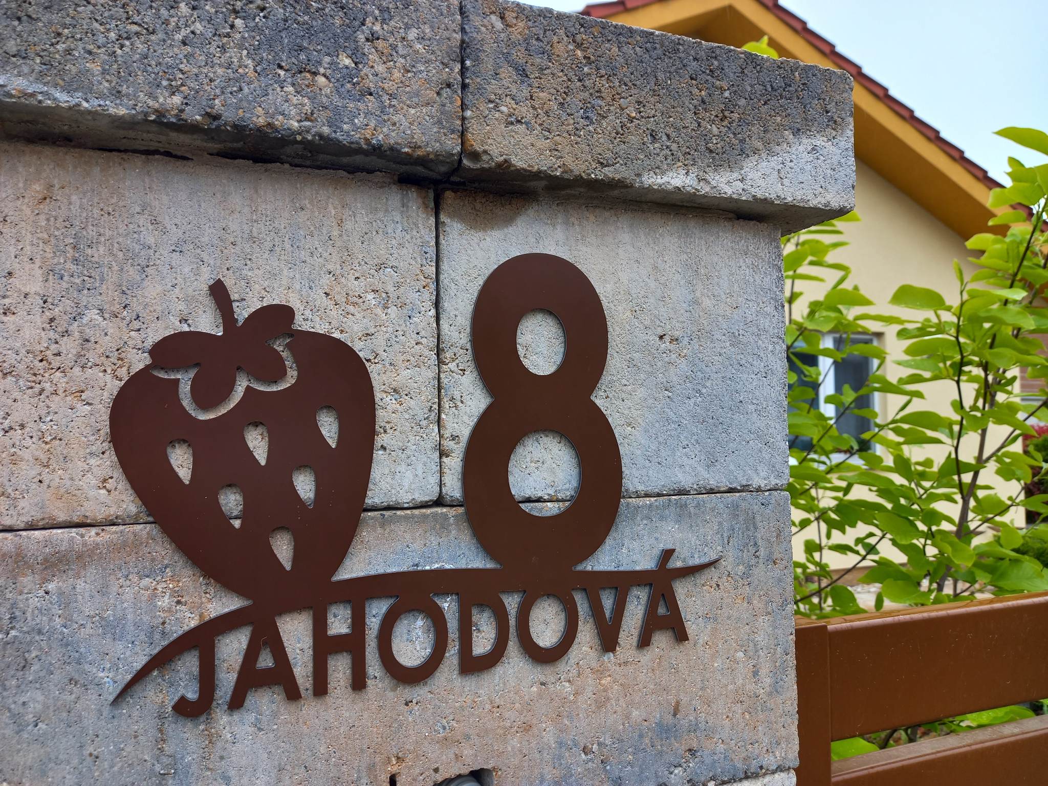 Číslo na dom: Jahodová ulica