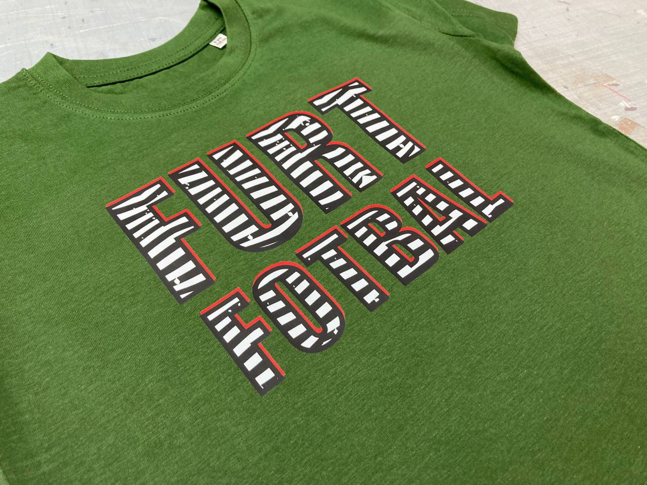 Tričko s nápisom: FURT FOTBAL (Pánske)