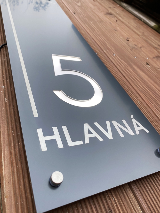 Číslo na dom Hybrid (LED/Solar)