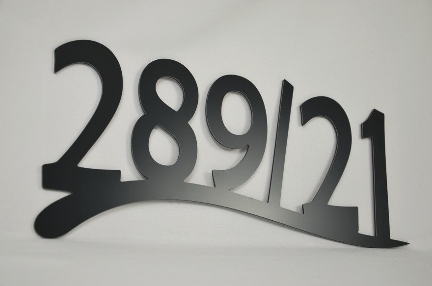 Číslo na dom Vlnka + Poštová schránka + Gravír mien na schránku ZADARMO