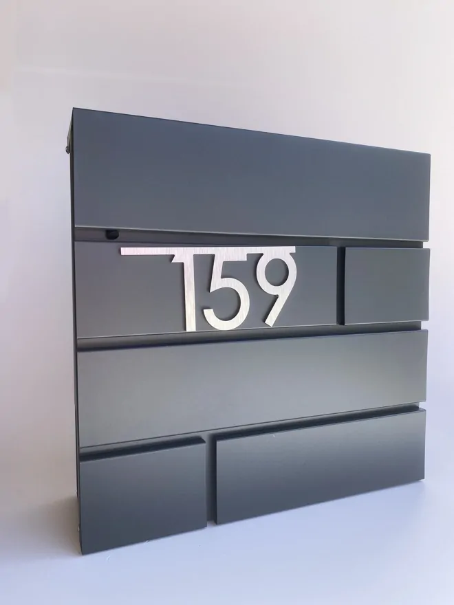 Mini SET: Číslo na dom + Poštová schránka BK.932.AM + AKCIA Gravír mien ZADARMO