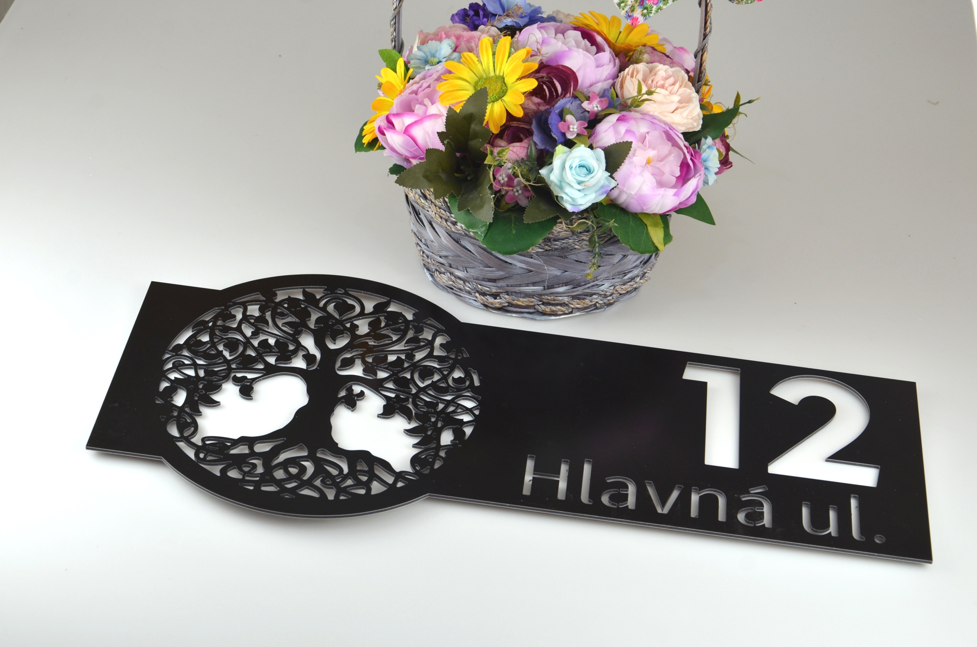 Číslo na dom Strom života + Poštová schránka + Gravír mien na schránku ZADARMO