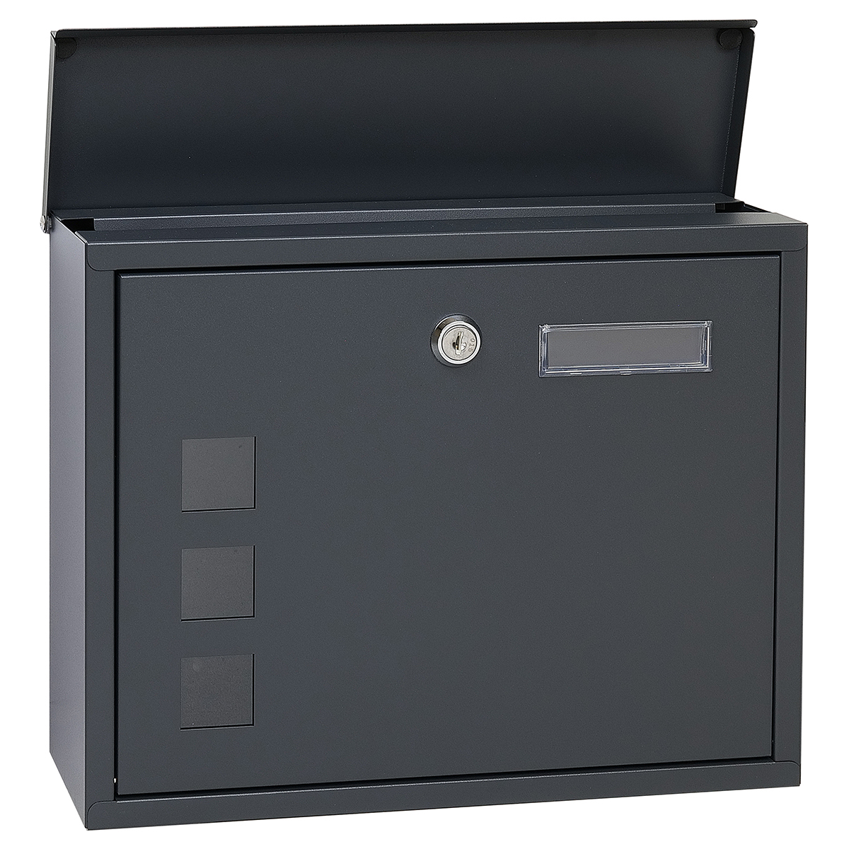 Poštová schránka BK.519.G.AM antracit + gravír čísla na dom ZADARMO