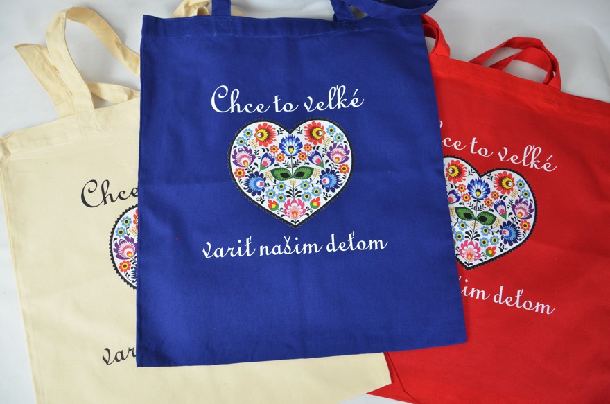 Nákupná taška pre pani kuchárku FOLK