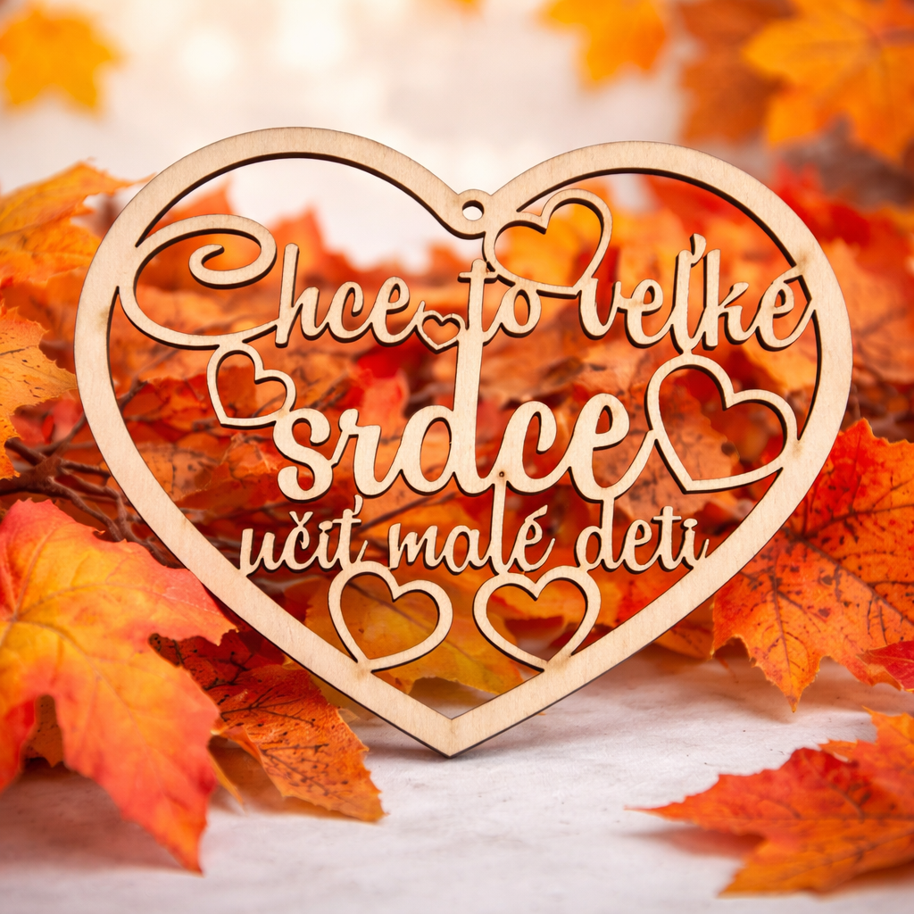 Srdiečko pre pani učiteľku: Chce to veľke srdce učiť malé deti
