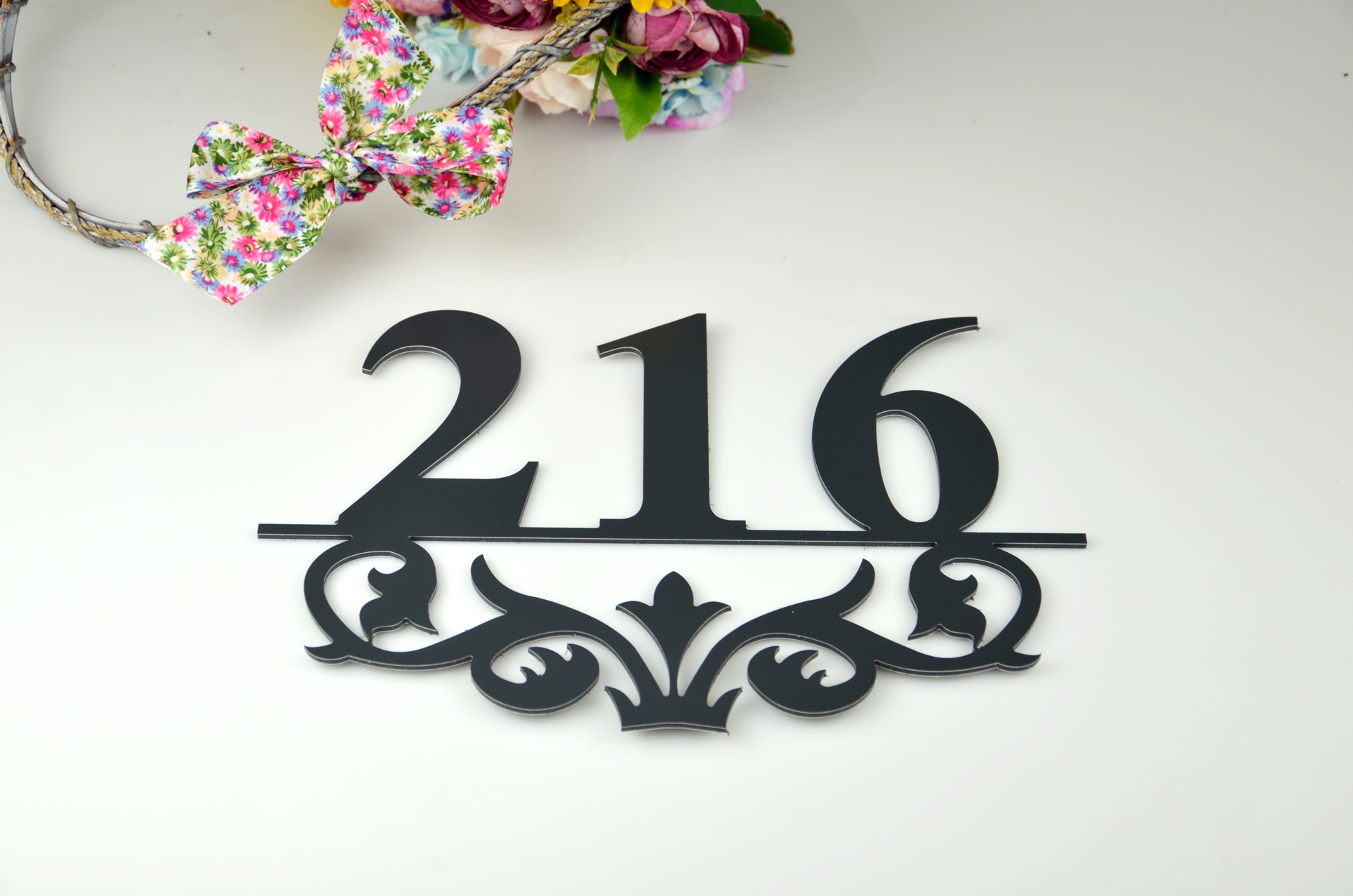 Číslo na dom Ornament: Luxus