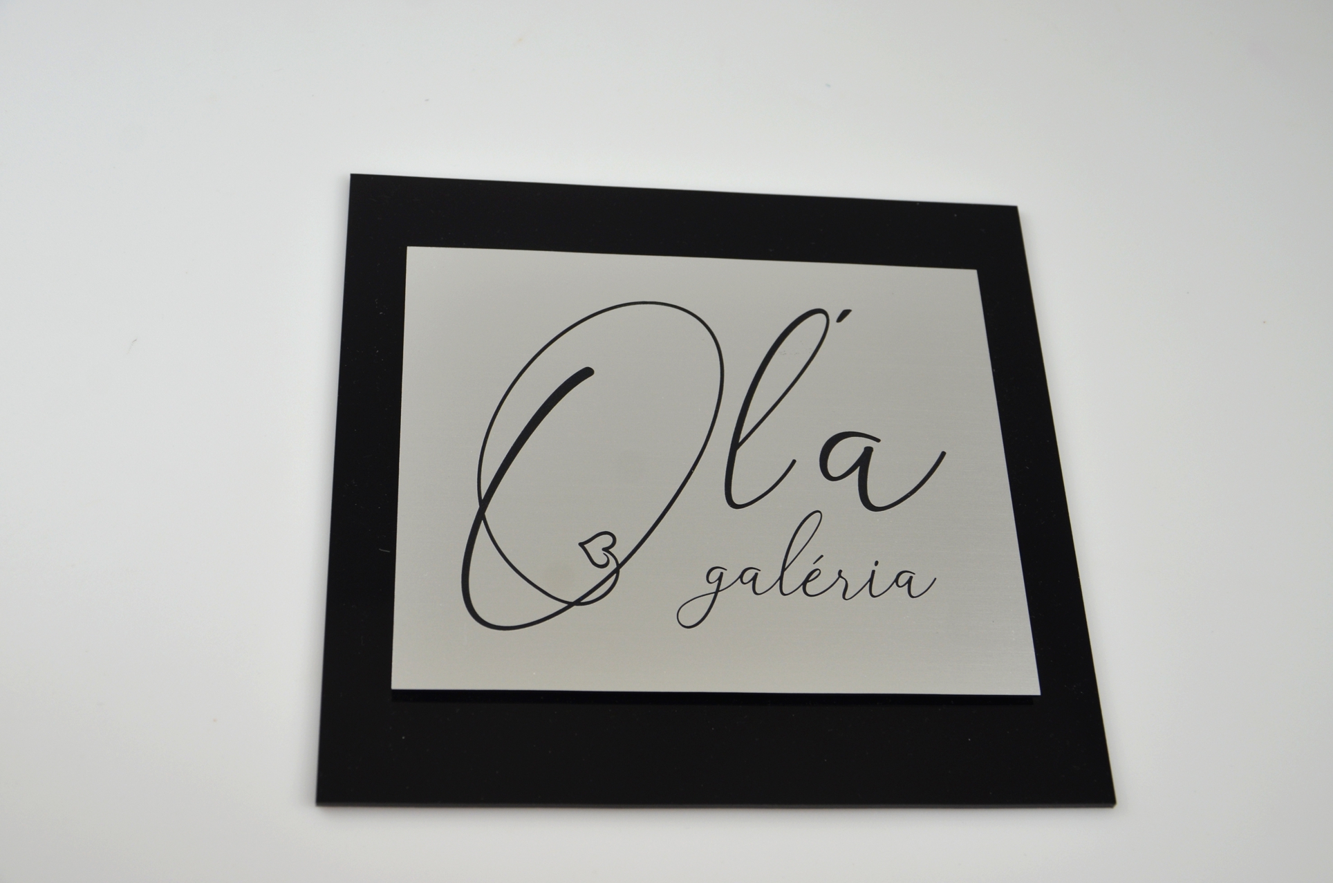 Firemné logo na stenu/menovka na dvere štvorec/interiér/exteriér