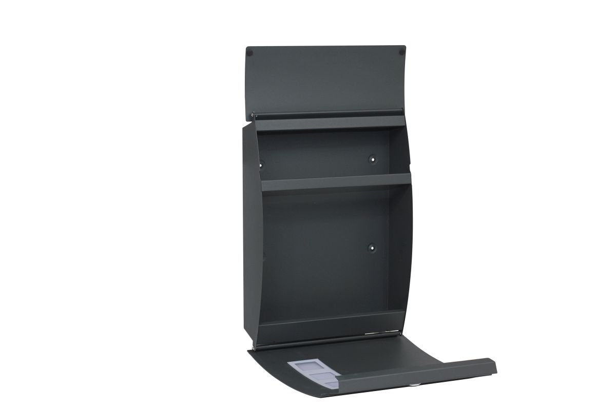 Poštová schránka BK.931.G.C ČIERNA (gravír údajov podľa želania)