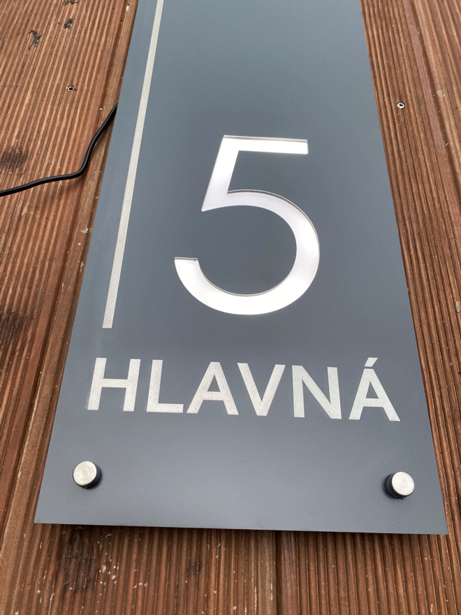 Číslo na dom Hybrid (klasik)