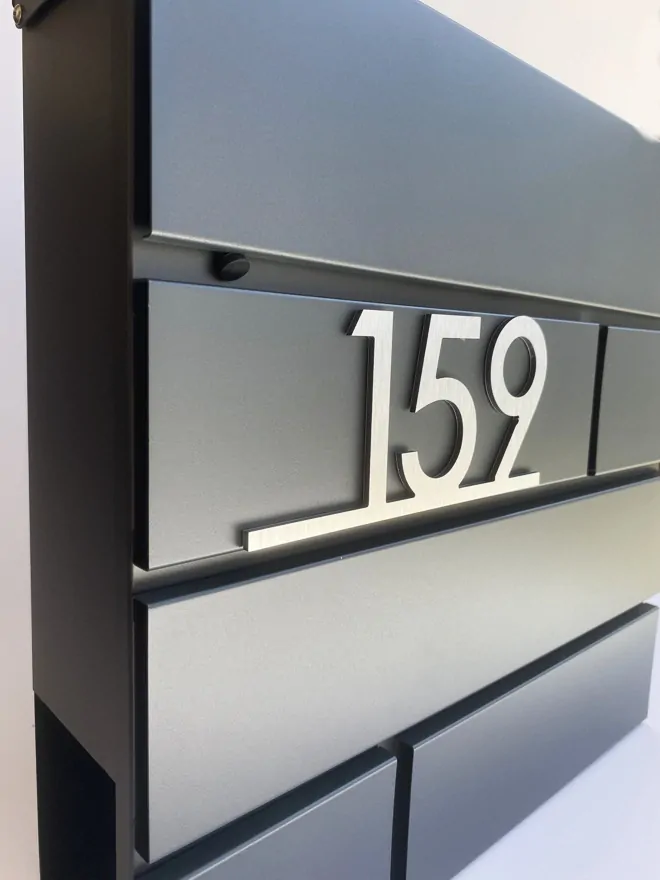 Mini SET: Číslo na dom + Poštová schránka BK.932.AM + AKCIA Gravír mien ZADARMO