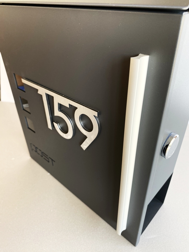 Mini SET: Číslo na dom + Poštová schránka BK.501.GW.AM VODEODOLNÁ + AKCIA Gravír mien ZADARMO