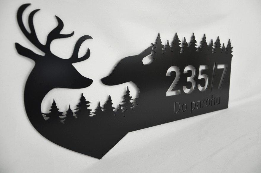 Popisné číslo: Dom pri lese