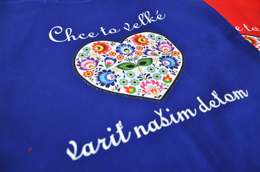 Nákupná taška pre pani kuchárku FOLK