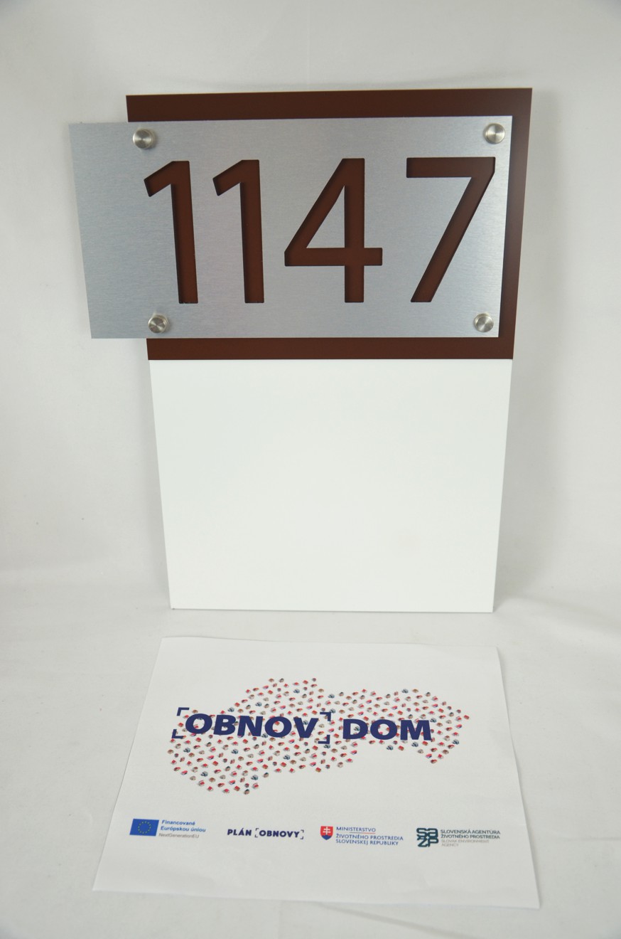 Číslo na dom: OBNOV DOM AVANGARD + LEPIDLO ZADARMO