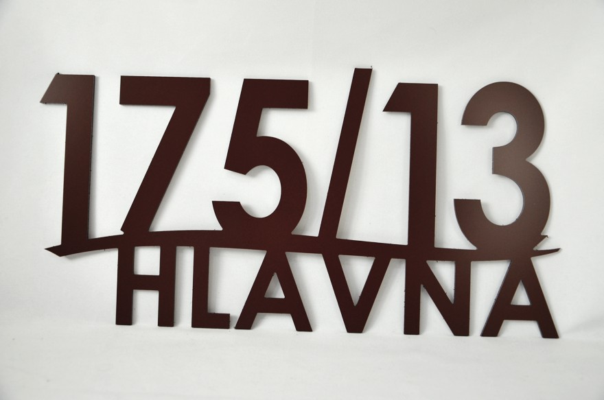 Popisné číslo: Vlnka s adresou