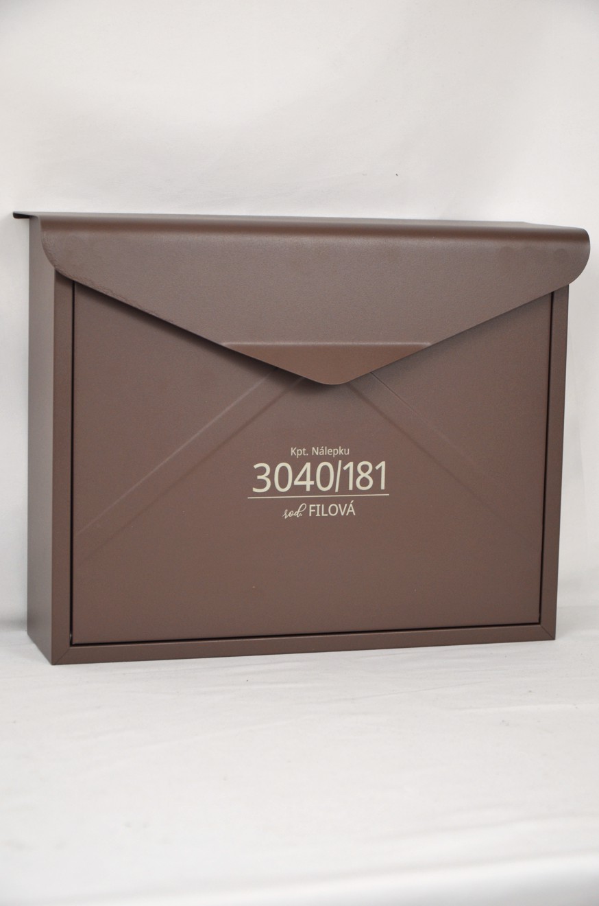 Poštová schránka BK.57.HM (gravír údajov podľa želania)